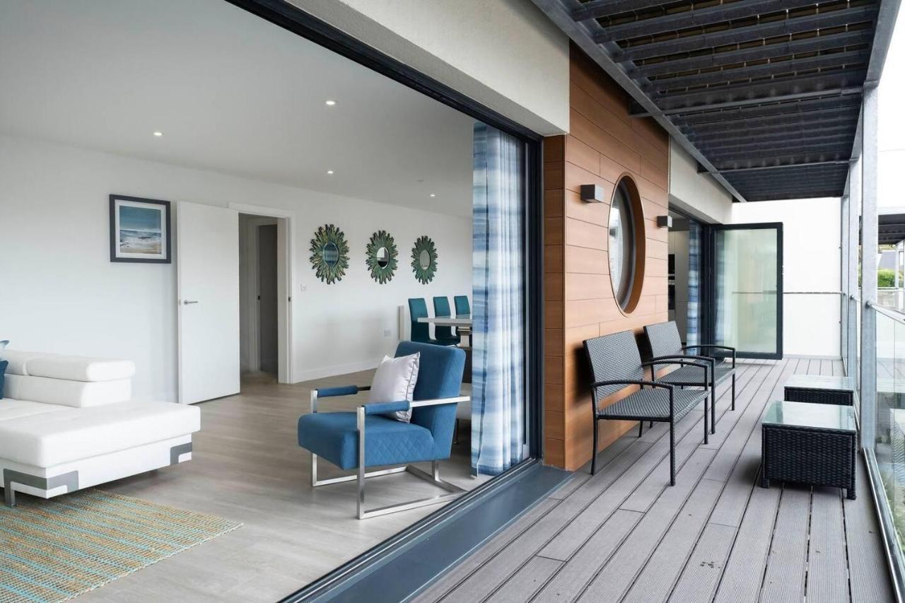 4Br-8Guests-Balcony-Beachview-Pool-Pets Woolacombe Bagian luar foto